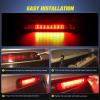 imageNilight Third Brake Light Tail High Mount 3rd Stop Lights Smoked Lens Compatible with Toyota 4Runner 2003 2004 2005 2006 2007 2008 2009 NonSpoiler Version Van SUV Rear Center Cab LampPatriot 20072017 R