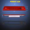 imageNilight Third Brake Light Tail High Mount 3rd Stop Lights Smoked Lens Compatible with Toyota 4Runner 2003 2004 2005 2006 2007 2008 2009 NonSpoiler Version Van SUV Rear Center Cab LampLiberty 20082012 R