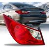 imageNilight Taillight Assembly Compatible with 2011 2012 2013 2014 Hyundai Sonata Sedan 4Door Outer Tail Light OE Style Rear Lamp Replacement Driver SideDriver Side