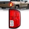 imageNilight Taillight Assembly Compatible with 2016 2017 2018 Chevy Silverado 1500 LED Models Tail Light OE Style Rear Outer Lamp Replacement Passenger Side