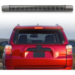 imageNilight Third Brake Light Tail High Mount 3rd Stop Lights Smoked Lens Compatible with Ford Mustang 1999 2000 2001 2002 2003 2004 Car Rear Center Cab Lamp4Runner Highlander 20102016