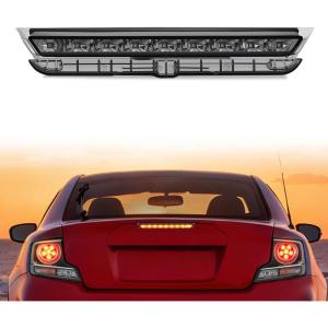 imageNilight Third Brake Light Tail High Mount 3rd Stop Lights Smoked Lens Compatible with Ford Mustang 1999 2000 2001 2002 2003 2004 Car Rear Center Cab LampScion tC 20112016