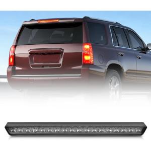 imageNilight Third Brake Light Tail High Mount 3rd Stop Lights Smoked Lens Compatible with Ford Mustang 1999 2000 2001 2002 2003 2004 Car Rear Center Cab LampSuburban Tahoe 20152020