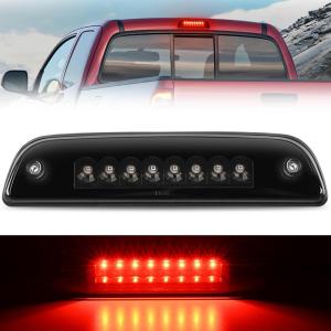 imageNilight Third Brake Light Tail High Mount 3rd Stop Lights Smoked Lens Compatible with Ford Mustang 1999 2000 2001 2002 2003 2004 Car Rear Center Cab LampTacoma 19952016
