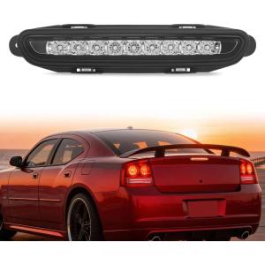 imageNilight Third Brake Light Tail High Mount 3rd Stop Lights Smoked Lens Compatible with Ford Mustang 1999 2000 2001 2002 2003 2004 Car Rear Center Cab LampCharger 20062010 S