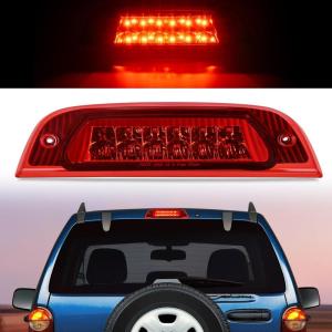 imageNilight Third Brake Light Tail High Mount 3rd Stop Lights Smoked Lens Compatible with Ford Mustang 1999 2000 2001 2002 2003 2004 Car Rear Center Cab LampLiberty 20022007 R