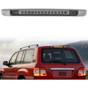 imageNilight Third Brake Light Tail High Mount 3rd Stop Lights Smoked Lens Compatible with Ford Mustang 1999 2000 2001 2002 2003 2004 Car Rear Center Cab LampLand Cruiser 19982007