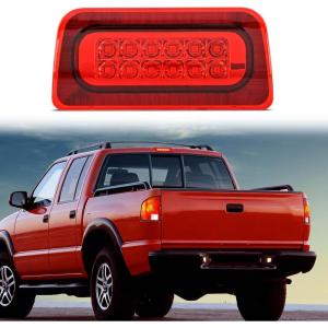 imageNilight Third Brake Light Tail High Mount 3rd Stop Lights Smoked Lens Compatible with Ford Mustang 1999 2000 2001 2002 2003 2004 Car Rear Center Cab LampS10Sonoma 19942003 R
