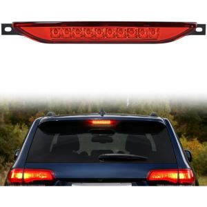 imageNilight Third Brake Light Tail High Mount 3rd Stop Lights Smoked Lens Compatible with Toyota 4Runner 2003 2004 2005 2006 2007 2008 2009 NonSpoiler Version Van SUV Rear Center Cab LampNitro 20072012 R