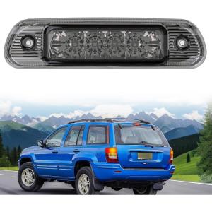imageNilight Third Brake Light Tail High Mount 3rd Stop Lights Smoked Lens Compatible with Toyota 4Runner 2003 2004 2005 2006 2007 2008 2009 NonSpoiler Version Van SUV Rear Center Cab LampCherokee 19992004 S