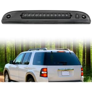 imageNilight Third Brake Light Tail High Mount 3rd Stop Lights Smoked Lens Compatible with Toyota 4Runner 2003 2004 2005 2006 2007 2008 2009 NonSpoiler Version Van SUV Rear Center Cab LampExplorer 20022010Escape 20082012