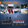 imageNilight  90115C 3 Gang Rocker Switch Panel Waterproof PreWired Aluminum Switch Panel with Dual USB Charger Socket amp Cigarette Lighter Socket 12V 24VDC ON Off Switch Panel for Cars Rvs TrucksPower Control Blue