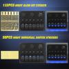 imageNilight  90115C 3 Gang Rocker Switch Panel Waterproof PreWired Aluminum Switch Panel with Dual USB Charger Socket amp Cigarette Lighter Socket 12V 24VDC ON Off Switch Panel for Cars Rvs TrucksBlue