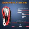 imageNilight 12V Cigarette Lighter Car Replacement Socket with Terminals Wires Builtin Fuse auto Cigarette Lighter Adapter Push Button car Accessory Replacement Plug for Car Truck RV ATV UTV Marine Boat2 Packs