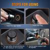 imageNilight 12V Cigarette Lighter Car Replacement Socket with Terminals Wires Builtin Fuse auto Cigarette Lighter Adapter Push Button car Accessory Replacement Plug for Car Truck RV ATV UTV Marine Boat1 Pack