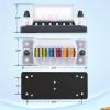 imageNilight 12V24V Camping Electrical System Centre Battery Power Control Box Fuse Block Switches Cigar Socket Voltmeter USB Charger Anderson Connector Ideal for RV Car Canopy Caravan Camper Trailer Van6 Way Fuse Block