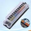 imageNilight 12V24V Camping Electrical System Centre Battery Power Control Box Fuse Block Switches Cigar Socket Voltmeter USB Charger Anderson Connector Ideal for RV Car Canopy Caravan Camper Trailer Van12 Way Fuse Block