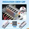 imageNilight 12V24V Camping Electrical System Centre Battery Power Control Box Fuse Block Switches Cigar Socket Voltmeter USB Charger Anderson Connector Ideal for RV Car Canopy Caravan Camper Trailer Van6 Way Fuse Block