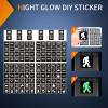 imageNilight 249PCS Night Glow Sticker for Rocker Switch Panel DIY Luminous Pattern Text Label in The Dark Toggle for Dashboard Boat RV Car Truck Vehicle