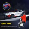 imageNilight 3PCS White LED Toggle Switches 12V 20A 3 Pin 2 Position ON Off SPST Heavy Duty Rocker Switch for Auto Car Marine RV Vehicles Truck Boat Dash5PCS Switch wRed Cover