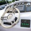 imageNilight 6 Gang Rocker Switch Panel Waterproof PreWired Aluminum Power Control Marine Panels with PD Type C and USB Cigarette Lighter Socket Voltmeter 12V 24V ON Off Switches for Car Trucks Boats RVsGreen