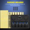 imageNilight 6 Gang Rocker Switch Panel Waterproof PreWired Aluminum Power Control Marine Panels with PD Type C and USB Cigarette Lighter Socket Voltmeter 12V 24V ON Off Switches for Car Trucks Boats RVsBlue