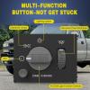 imageNilight Headlight Dimmer Switch Compatible with 1999 2000 2001 2002 Suburban Tahoe GMC Sierra 1500 2500 Chevy Silverado 3500 with Yellowish LED LightChevyGMC 19992002