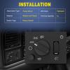 imageNilight Headlight Dimmer Switch Compatible with 1999 2000 2001 2002 Suburban Tahoe GMC Sierra 1500 2500 Chevy Silverado 3500 with Yellowish LED LightChevyGMCCadillac 20032006