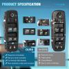 imageNilight Power Master Window Switch Compatible with 1999 2000 2001 2002 Chevy Silverado 1500 2500 HD GMC Sierra 3500 Windows Control Switches20092012 Dodge Ram