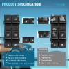 imageNilight Power Master Window Switch Compatible with 1999 2000 2001 2002 Chevy Silverado 1500 2500 HD GMC Sierra 3500 Windows Control SwitchesChevrolet Silverado  GMC Sierra 20142019