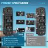 imageNilight Power Master Window Switch Compatible with 1999 2000 2001 2002 Chevy Silverado 1500 2500 HD GMC Sierra 3500 Windows Control SwitchesDodge DurangoGrand Cherokee 20162019