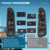imageNilight Power Master Window Switch Compatible with 1999 2000 2001 2002 Chevy Silverado 1500 2500 HD GMC Sierra 3500 Windows Control SwitchesDodge Ram 20022010 wBezel