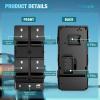 imageNilight Power Master Window Switch Compatible with 1999 2000 2001 2002 Chevy Silverado 1500 2500 HD GMC Sierra 3500 Windows Control SwitchesSilveradoSierra 20072013