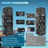 imageNilight Power Master Window Switch Compatible with 1999 2000 2001 2002 Chevy Silverado 1500 2500 HD GMC Sierra 3500 Windows Control SwitchesTownCountry Grand Caravan 20172019