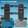 imageNilight Power Master Window Switch Compatible with 1999 2000 2001 2002 Chevy Silverado 1500 2500 HD GMC Sierra 3500 Windows Control SwitchesTownCountry Grand Caravan 20122016