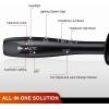 imageNilight Turn Signal Switch Compatible with 2003 2004 2005 2006 Chevy Silverado Suburban Avalanche Tahoe 20032007 GMC Sierra Cadillac Yukon Escalade Hummer H2 Windshield Wiper Switch 2 Year Warranty20042012 Chevy Malibu