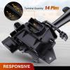 imageNilight Turn Signal Switch Compatible with 2003 2004 2005 2006 Chevy Silverado Suburban Avalanche Tahoe 20032007 GMC Sierra Cadillac Yukon Escalade Hummer H2 Windshield Wiper Switch 2 Year Warranty20032007 Chevy  Gmc  Cadillac  Hummer