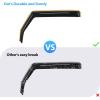 imageNilight in Channel Window Visors for Chevrolet Chevy Malibu 20162024 2025 Side Window Deflectors Rain Guards Smoke Tint Reduce Wind Noise Car Wash Safe 4PCSChevy Silverado 1500 Crew Cab 20192026