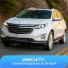 imageNilight in Channel Window Visors for Chevrolet Chevy Malibu 20162024 2025 Side Window Deflectors Rain Guards Smoke Tint Reduce Wind Noise Car Wash Safe 4PCSChevy Equinox 20182024