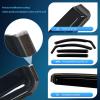imageNilight in Channel Window Visors for Chevrolet Chevy Malibu 20162024 2025 Side Window Deflectors Rain Guards Smoke Tint Reduce Wind Noise Car Wash Safe 4PCSChevy Equinox 20182024