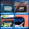 imageNilight in Channel Window Visors for Chevrolet Chevy Malibu 20162024 2025 Side Window Deflectors Rain Guards Smoke Tint Reduce Wind Noise Car Wash Safe 4PCSChevy Silverado 1500 Crew Cab 20192026