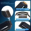 imageNilight in Channel Window Visors for Chevrolet Chevy Malibu 20162024 2025 Side Window Deflectors Rain Guards Smoke Tint Reduce Wind Noise Car Wash Safe 4PCSChevy Silverado 1500 Crew Cab 20192026