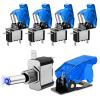 5PCS Led Switch Blue