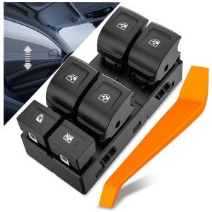 imageNilight Power Master Window Switch Compatible with 1999 2000 2001 2002 Chevy Silverado 1500 2500 HD GMC Sierra 3500 Windows Control SwitchesChevrolet Silverado  GMC Sierra 20142019