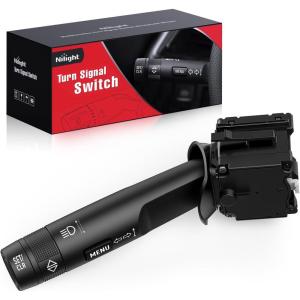 imageNilight Turn Signal Switch Compatible with 2003 2004 2005 2006 Chevy Silverado Suburban Avalanche Tahoe 20032007 GMC Sierra Cadillac Yukon Escalade Hummer H2 Windshield Wiper Switch 2 Year Warranty20112019 Chevy  Buick