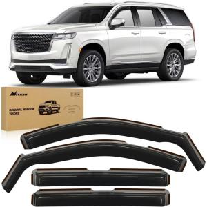 imageNilight in Channel Window Visors for Chevrolet Chevy Malibu 20162024 2025 Side Window Deflectors Rain Guards Smoke Tint Reduce Wind Noise Car Wash Safe 4PCSChevy Tahoe 20212026