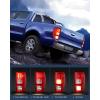 imageNilight Tail Light Assembly Compatible with 2019 2020 2021 2022 2023 Ford Ranger XL wo Blind Spot Halogen Type Rear Taillight Lamp Replacement OE Style Right Passenger SidePair of Driver and Passenger Side