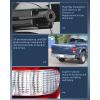 imageNilight Tail light  3rd Third Brake Light Assembly Compatible with 1999 2000 2001 2002 2003 2004 2005 2006 2007 F250 F350 F450 F550 Super Duty Dark Red Taillight with High Mount Brake Rear Cargo LampRedPassenger Side