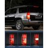 imageNilight Taillight Assembly Compatible With 2007 2008 2009 2010 2011 2012 2013 2014 Chevy Chevrolet Tahoe Suburban Tail Lights Rear Lamps Replacement Passenger Side Dark RedRedDriver Side