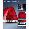 imageNilight Taillight Assembly Compatible with 2006 2007 2008 2009 2010 2011 2012 2013 Chevy Impala 2014 2015 2016 Chevrolet Impala Limited Rear Tail Light Left Drive SideDrive Side and Passenger Side